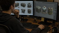 AI-Powered 3D Asset Modeling for Creators