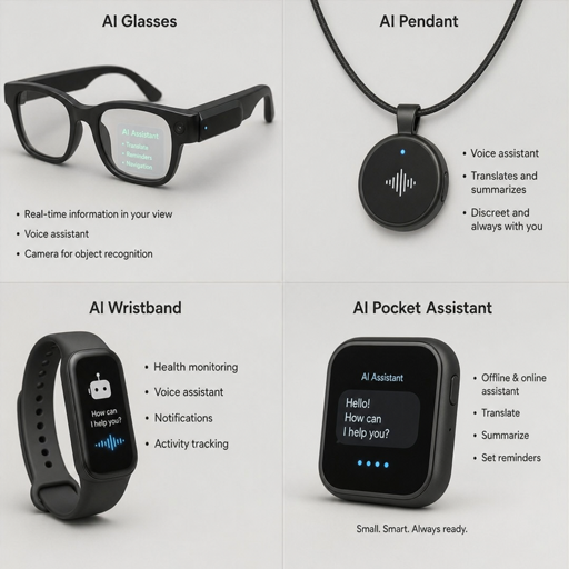 Portable AI Workmate Hardware Form Factors
