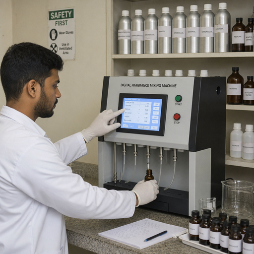 Precision Custom Fragrance Mixing Machines