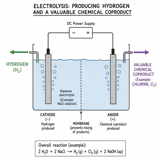 Green hydrogen production