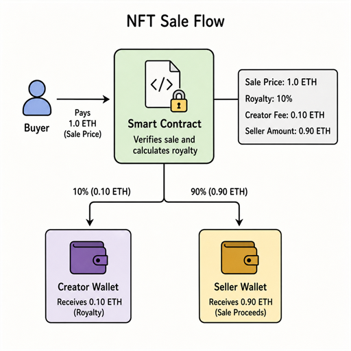web3 smart contract royalties